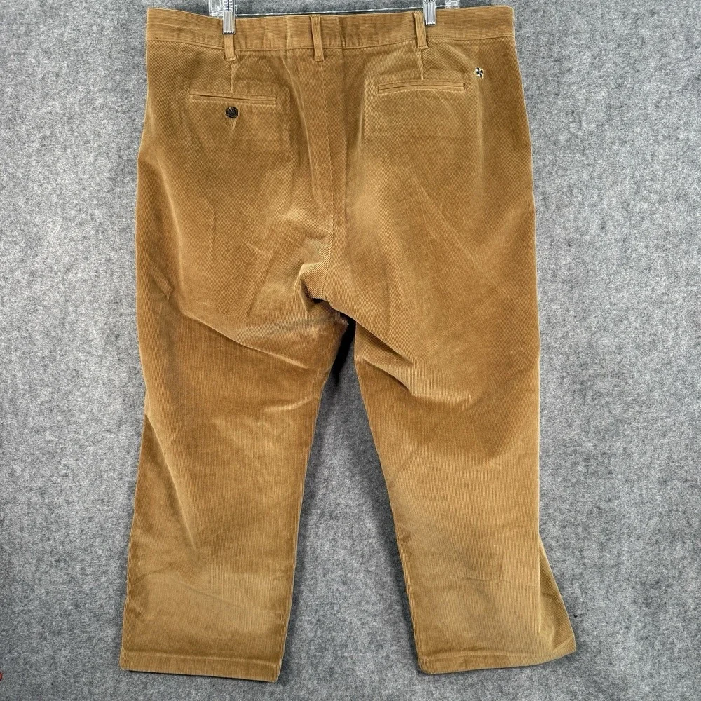 Castaway Nantucket Island Mens 42x30 Brown Tan Pinwale Corduroy Pants‎ Preppy